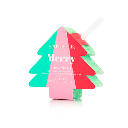 Merry | Eucalyptus Holiday Tree Ornament - Spongelle