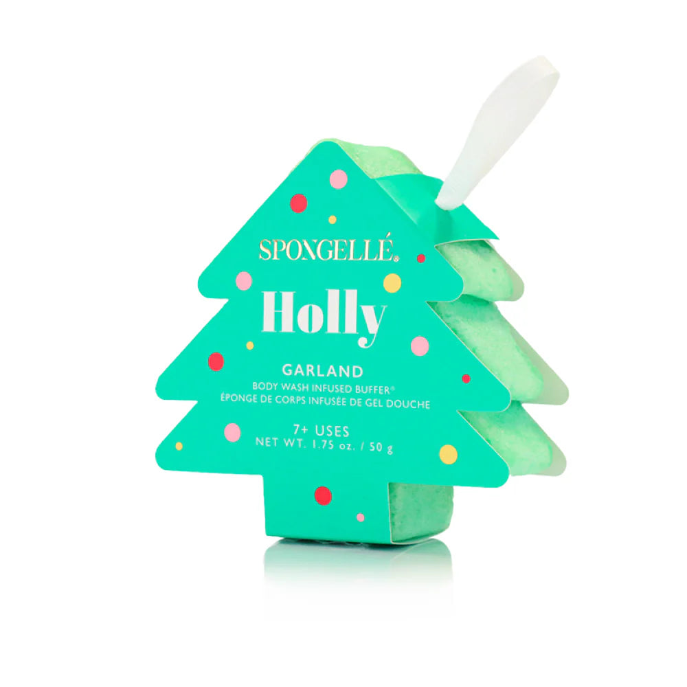 Holly | Garland Holiday Tree Ornament - Spongelle