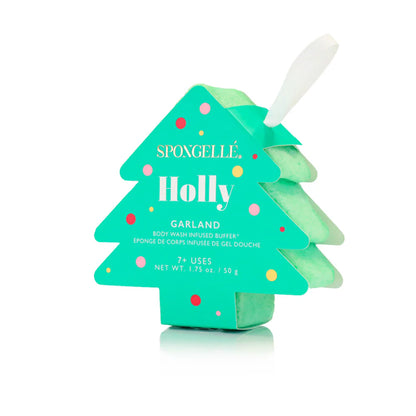 Holly | Garland Holiday Tree Ornament - Spongelle