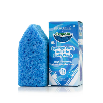 Crayola Body Buffer Cerulean Splash - Spongelle