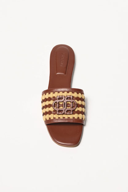 Delphi Rope Woven Flat Sandal Sequoia Multi - Simkhai