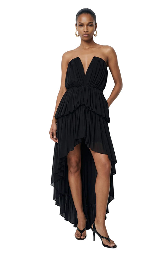 Aly Dress Black - Ronny Kobo