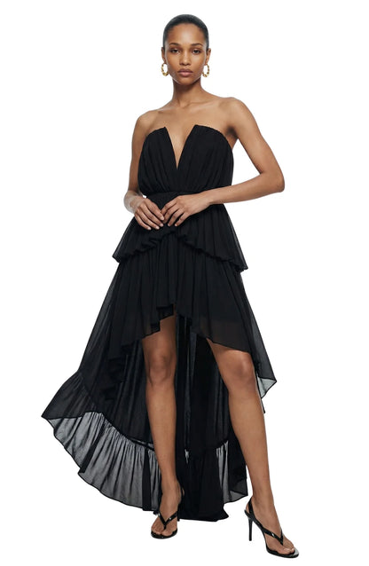 Aly Dress Black - Ronny Kobo