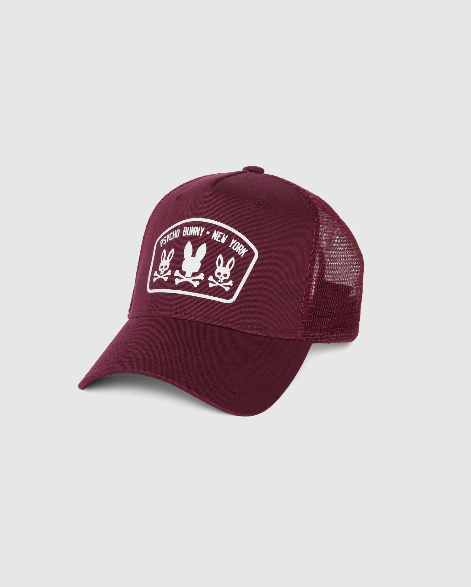 Lambert Cap Lambert Trucking Cap Crimson - Psycho Bunny – Jackie Z Style Co.