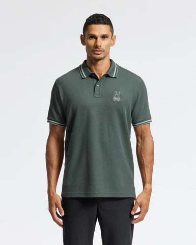 Men's Pierce Pique Polo Urban Chic - Psycho Bunny