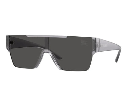 Shield Sunglasses Matte Grey - Burberry