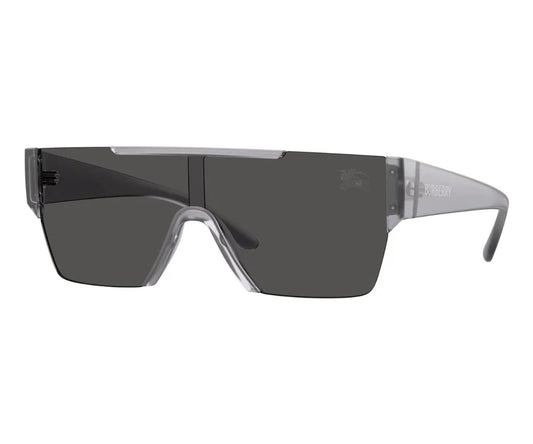 Shield Sunglasses Matte Grey - Burberry
