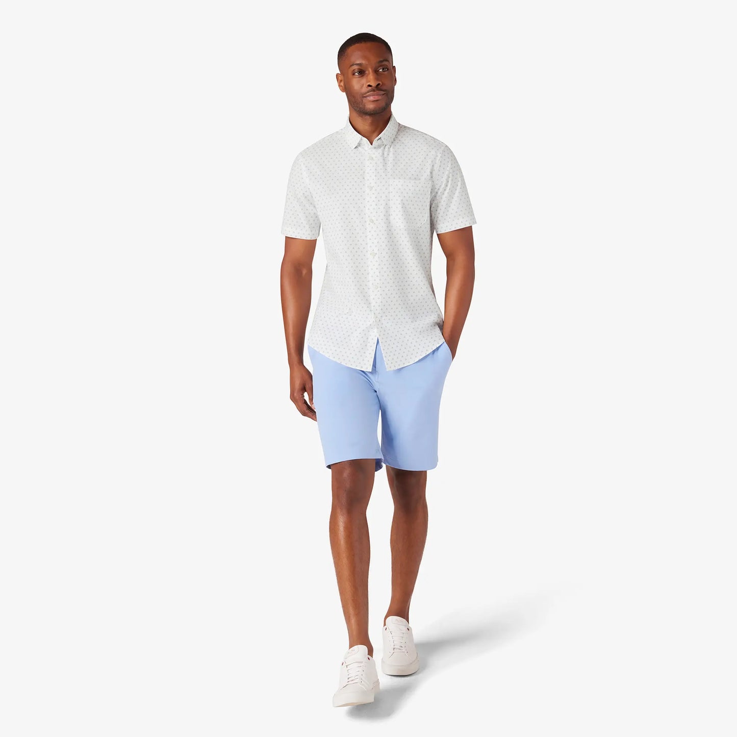 Leeward Short Sleeve Shirt Balsam Star - Mizzen + Main