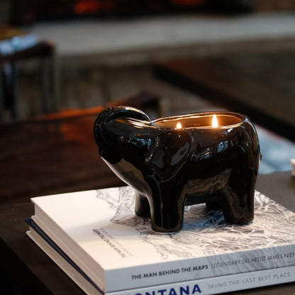 Elephant Candle Black - Thompson Ferrier