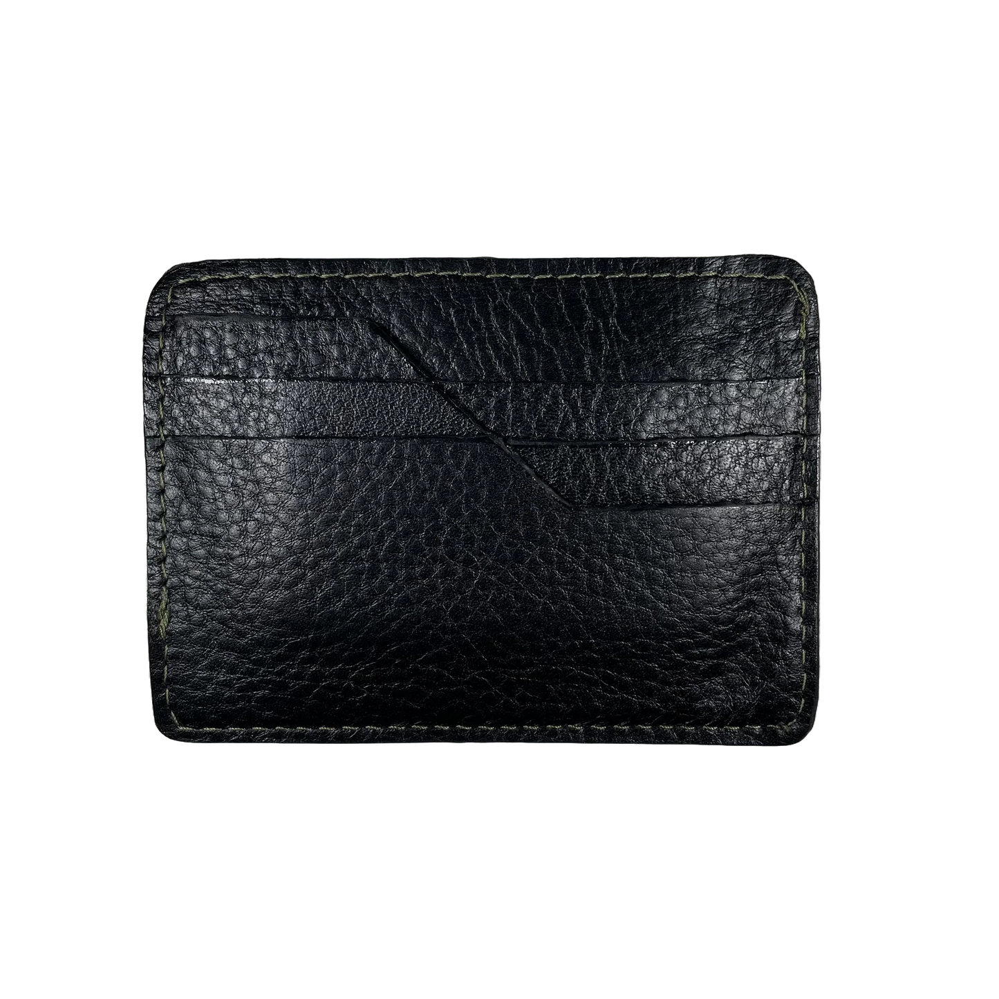 Black Slim Card Holder Wallet - Stolen Riches