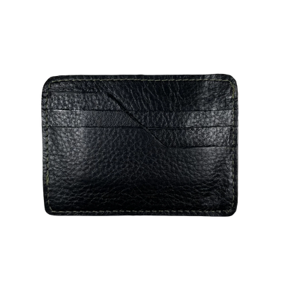 Black Slim Card Holder Wallet - Stolen Riches