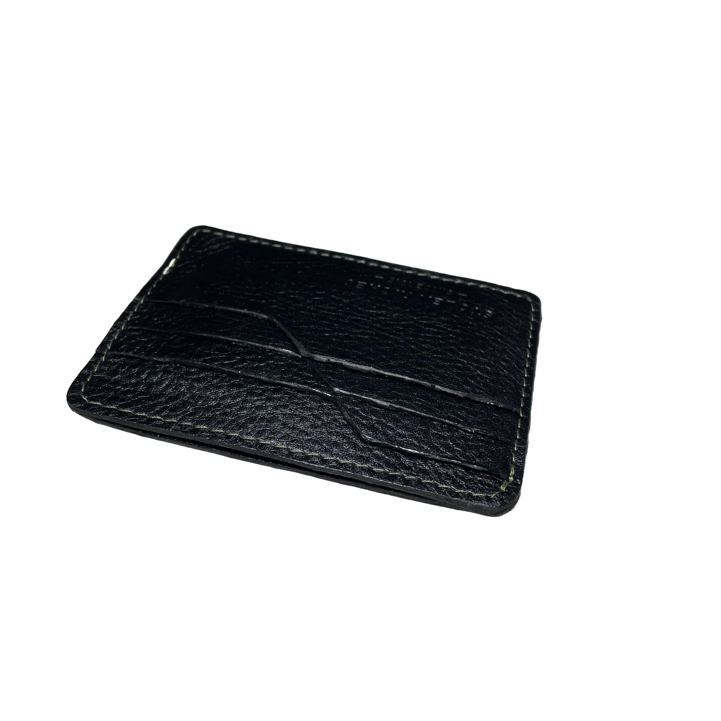 Black Slim Card Holder Wallet - Stolen Riches