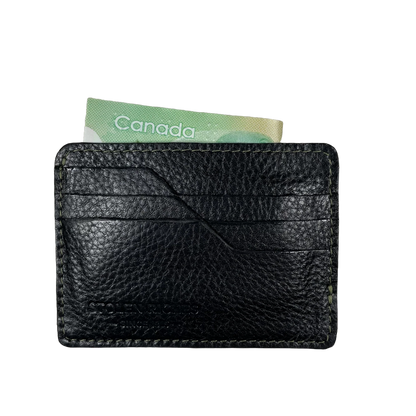 Black Slim Card Holder Wallet - Stolen Riches