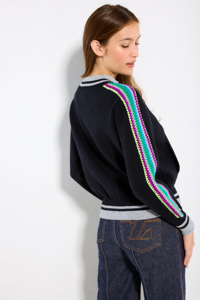 Boho bomber outlet jacket