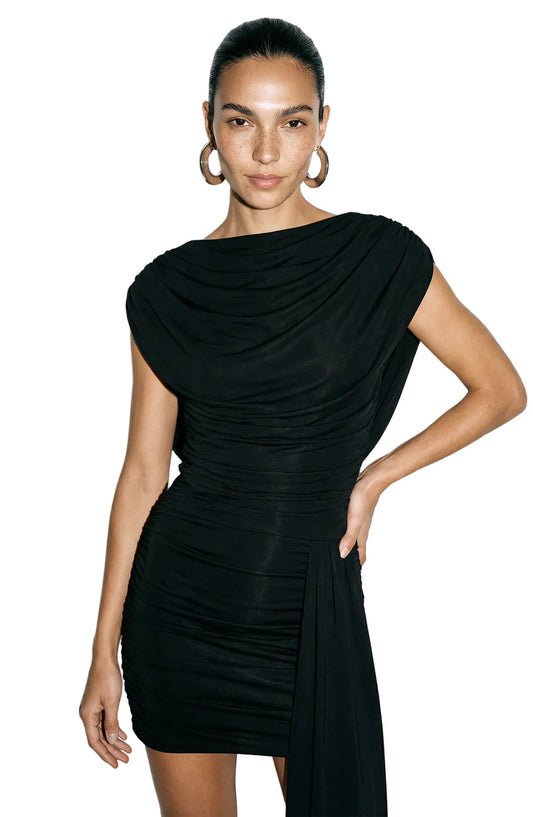Brulee Dress Black - Ronny Kobo