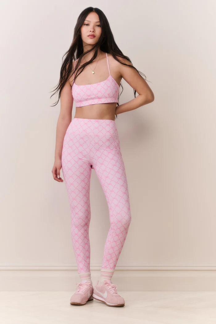 Sweetheart Highland Legging Pink Peppermint - LoveShackFancy