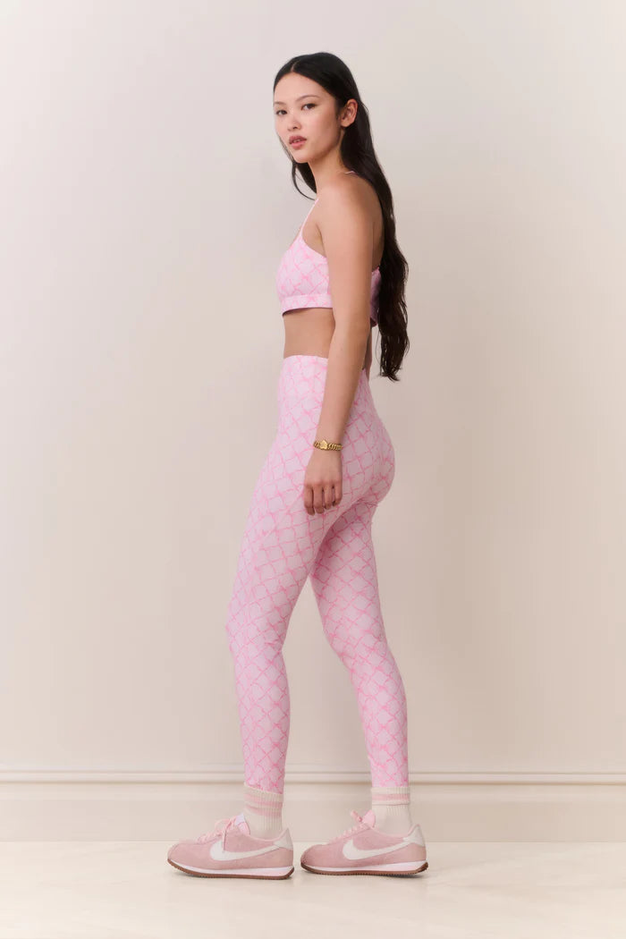 Sweetheart Highland Legging Pink Peppermint - LoveShackFancy