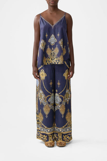 V Neck Cami Imperial Gate - Camilla