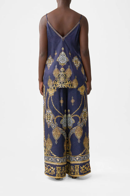 V Neck Cami Imperial Gate - Camilla