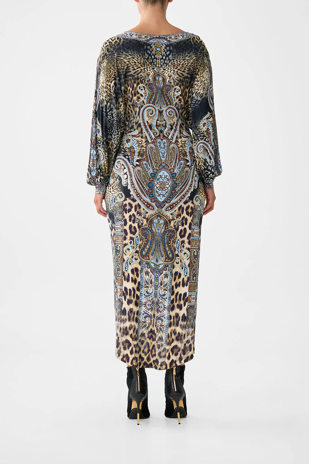 Twist Front Dress Istanbul Animalia - Camilla