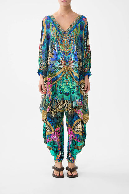 Short Kaftan With Cuff Animal Alchemy - Camilla