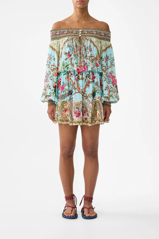 Off Shoulder Short Dress Sultans And Queens - Camilla