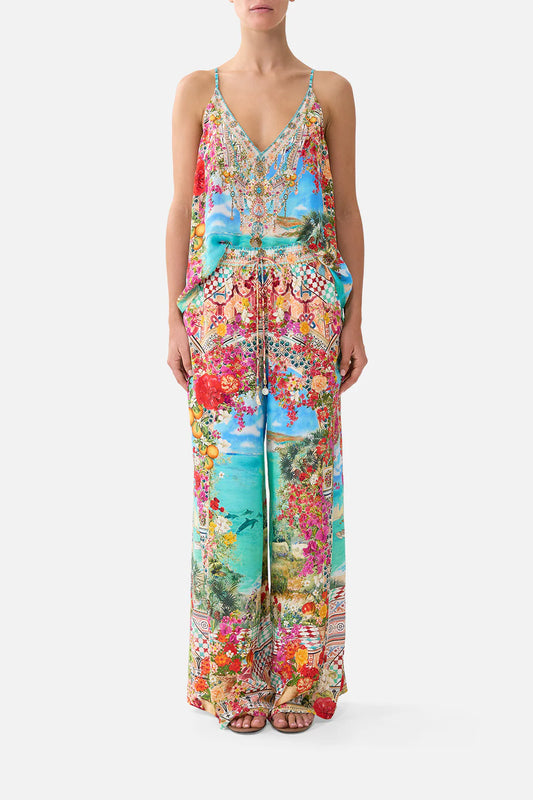 Straight Leg Pant Meet Me In Mallorca - Camilla