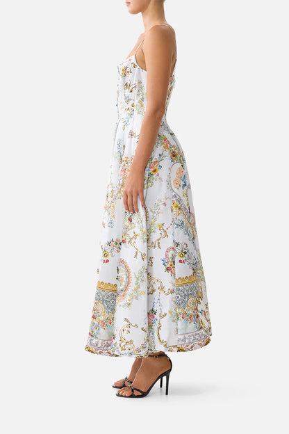 Corset Dress With Long Flared Skirt Seville Sweetheart - Camilla