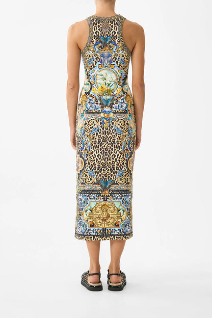 Jersey Tank Dress Sevillian Style - Camilla
