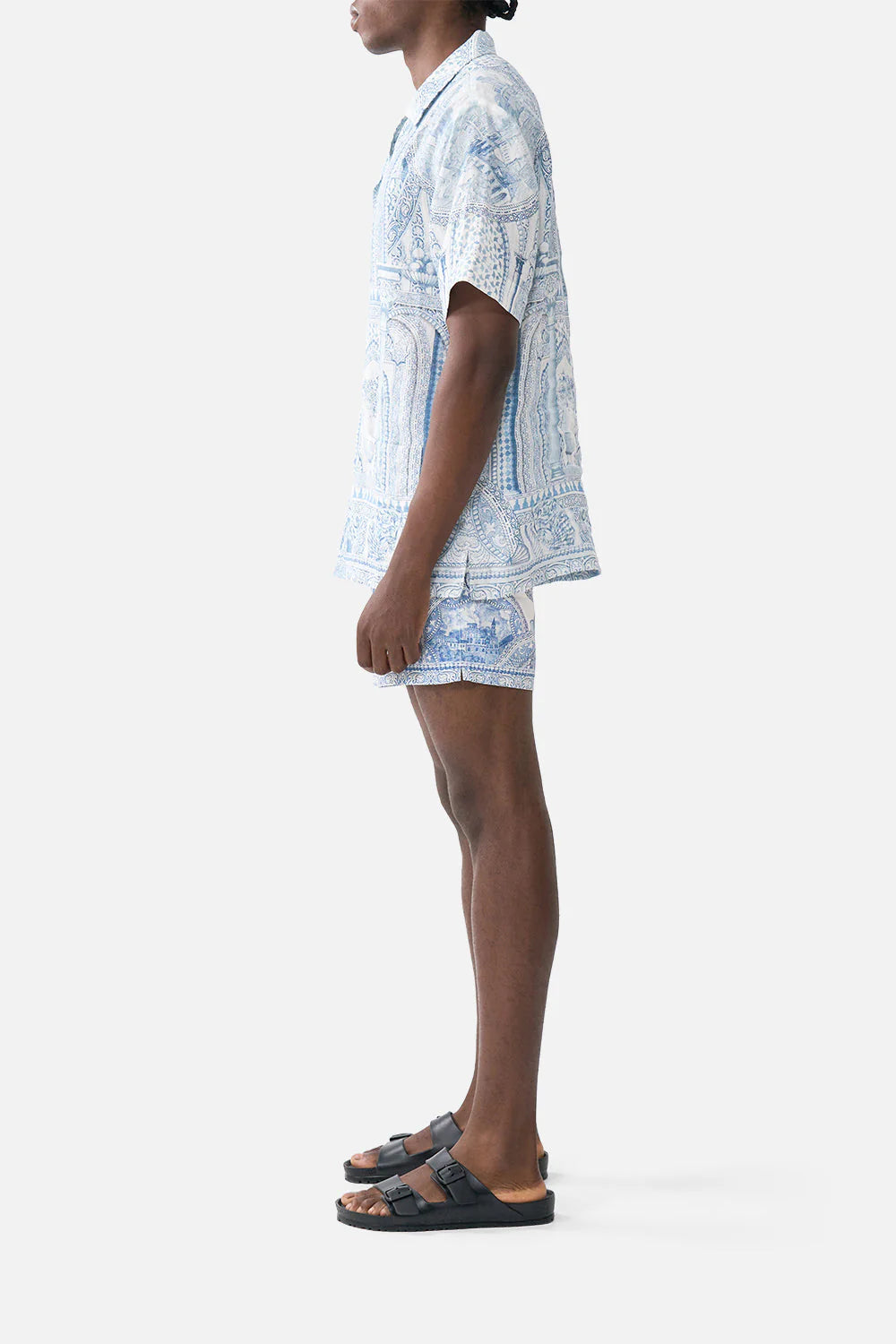 Short Sleeve Cabana Shirt Hum Of The Alhambra - Camilla