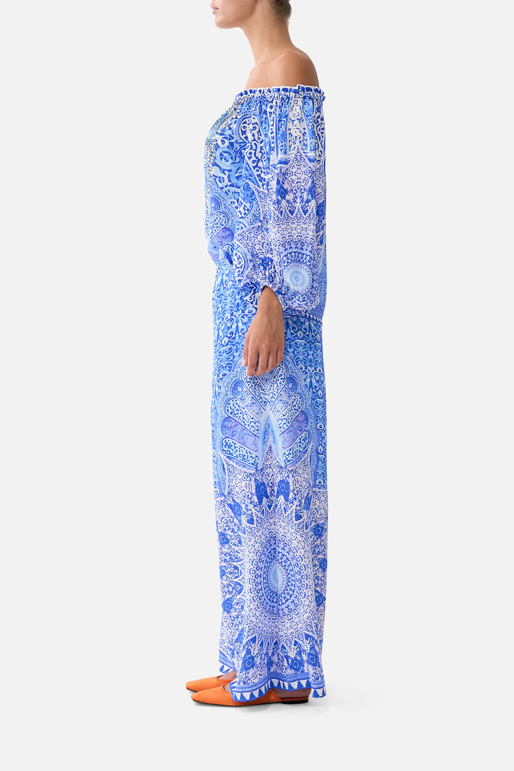 Tuck Front Pant Bosphorous - Camilla