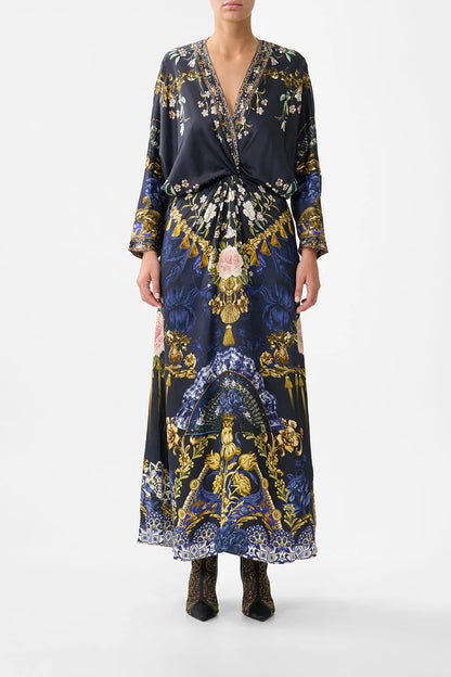 Twist Front Batwing Dress Notes From The Blue Room - Camilla