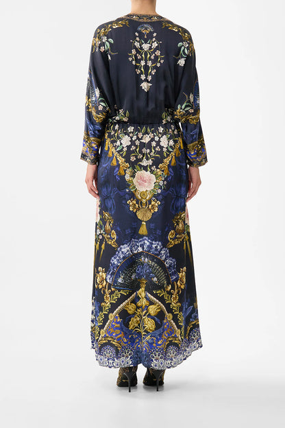 Twist Front Batwing Dress Notes From The Blue Room - Camilla