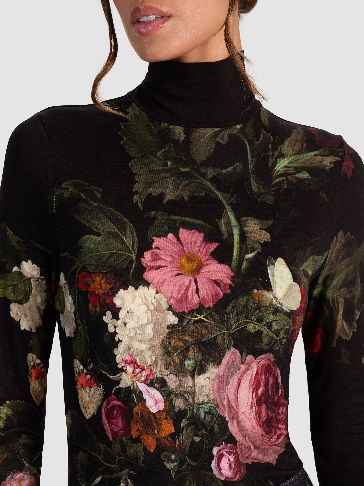 Delaina Turtleneck Top Be Still - Alice + Olivia