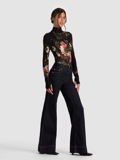 Delaina Turtleneck Top Be Still - Alice + Olivia