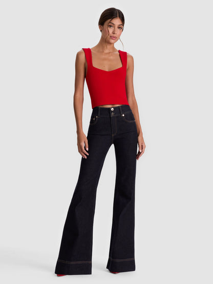 Edin Sweetheart Tank Perfect Ruby - Alice + Olivia