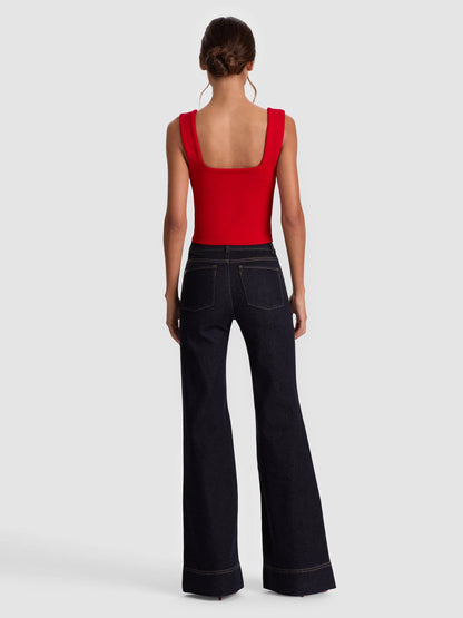 Edin Sweetheart Tank Perfect Ruby - Alice + Olivia