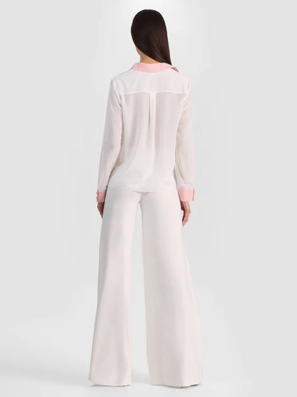 Willa Silk Blouse Cocktail Club - Alice + Olivia