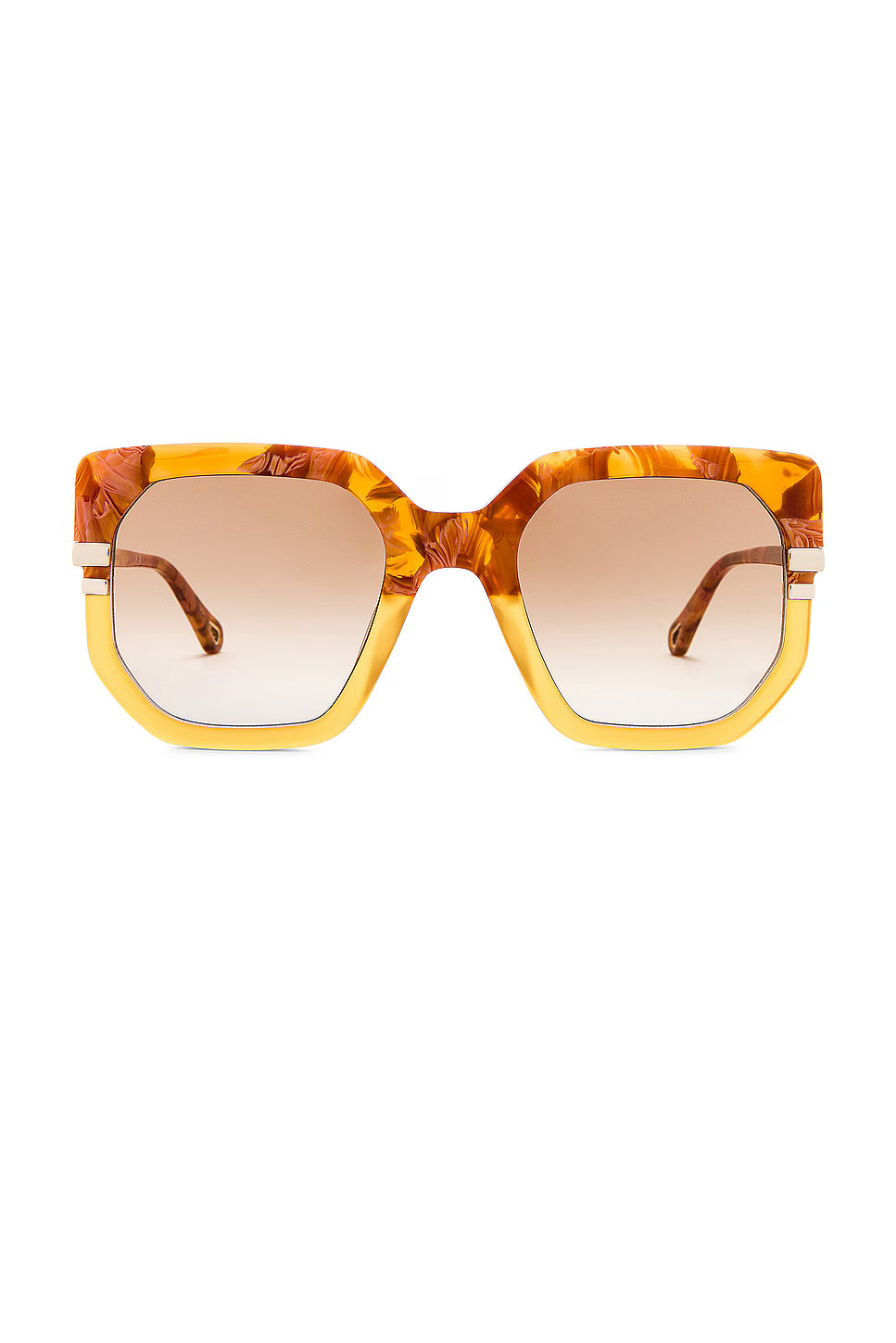 Womens Butterfly Sunglasses Brown - Chloé