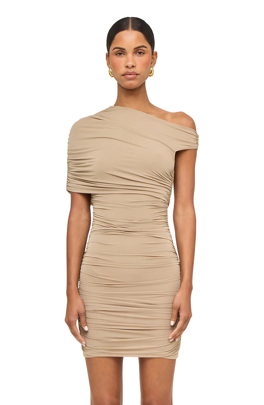 Cicilia Dress Nougat - Ronny Kobo