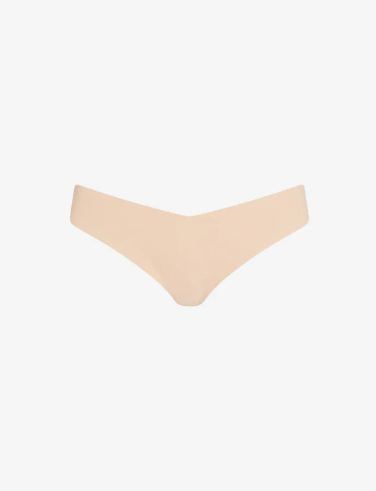 Classic Solid Thong Beige - Commando