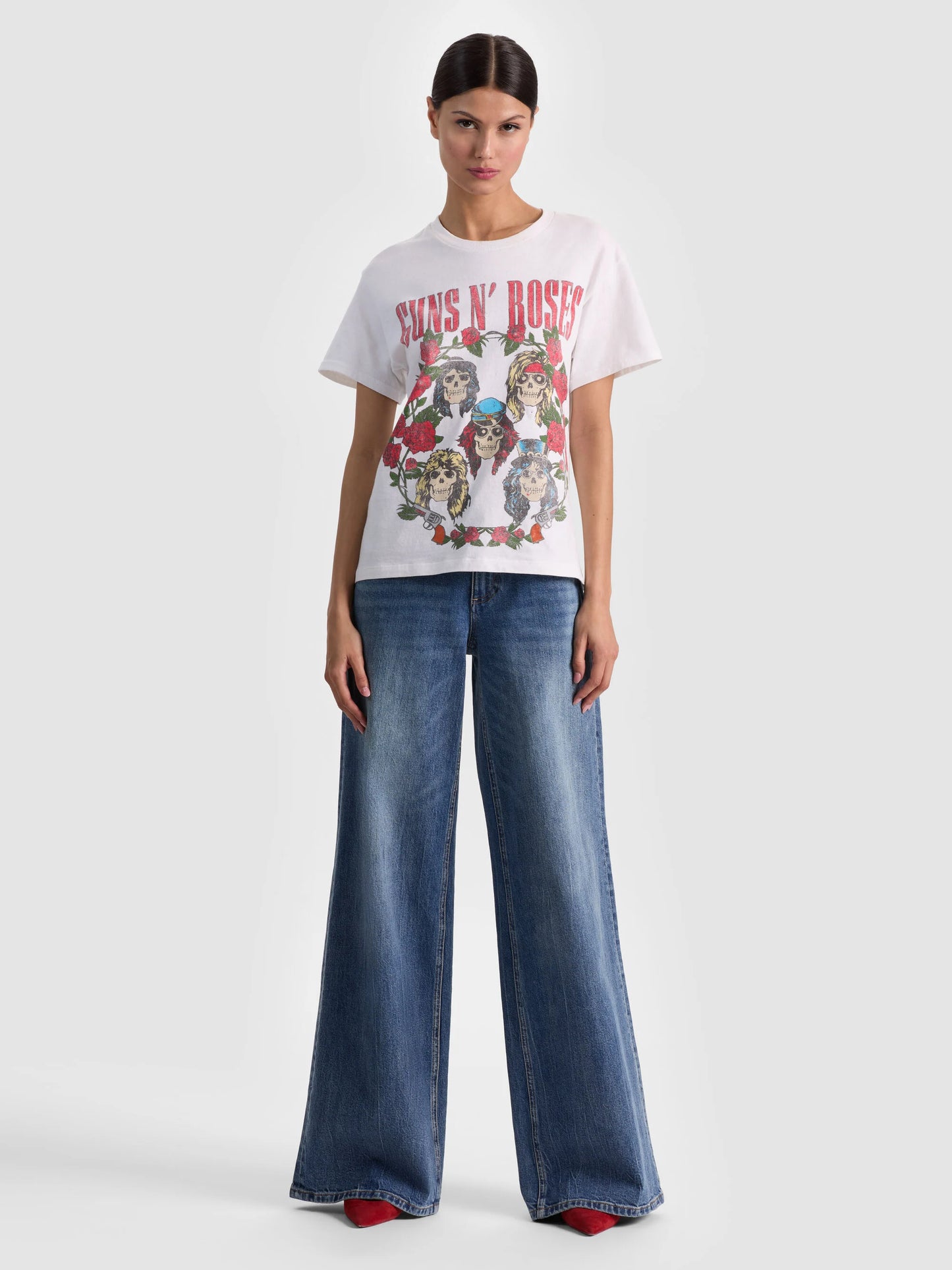 Alvera Tee Guns N Roses - Alice + Olivia