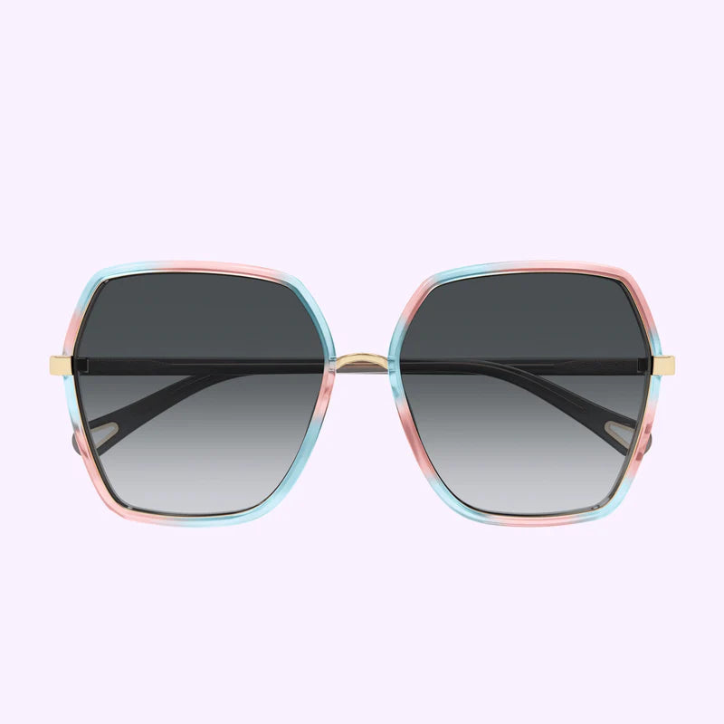 Women's Oversized Sunglasses Havana Grey - Chloé