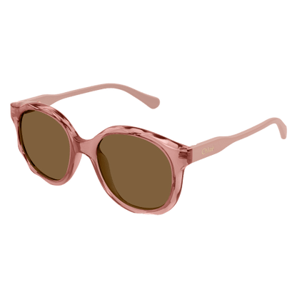 Kids Round Sunglasses Pink - Chloé