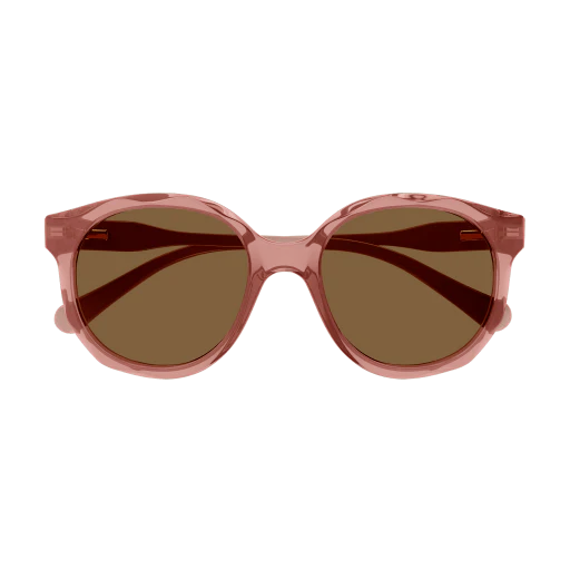 Kids Round Sunglasses Pink - Chloé