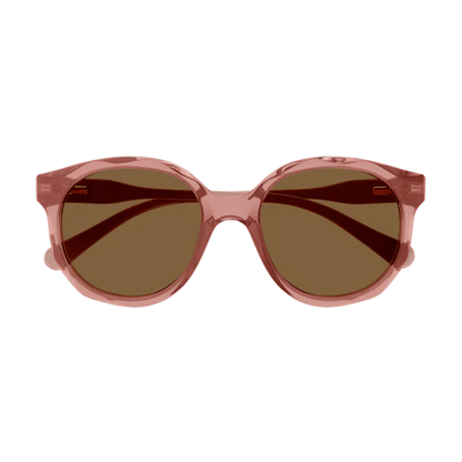 Kids Round Sunglasses Pink - Chloé