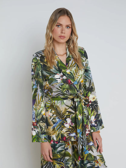 Ciara Robe Top Multo Lush Jungle - L'AGENCE