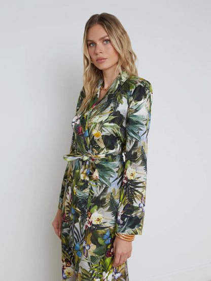 Ciara Robe Top Multo Lush Jungle - L'AGENCE