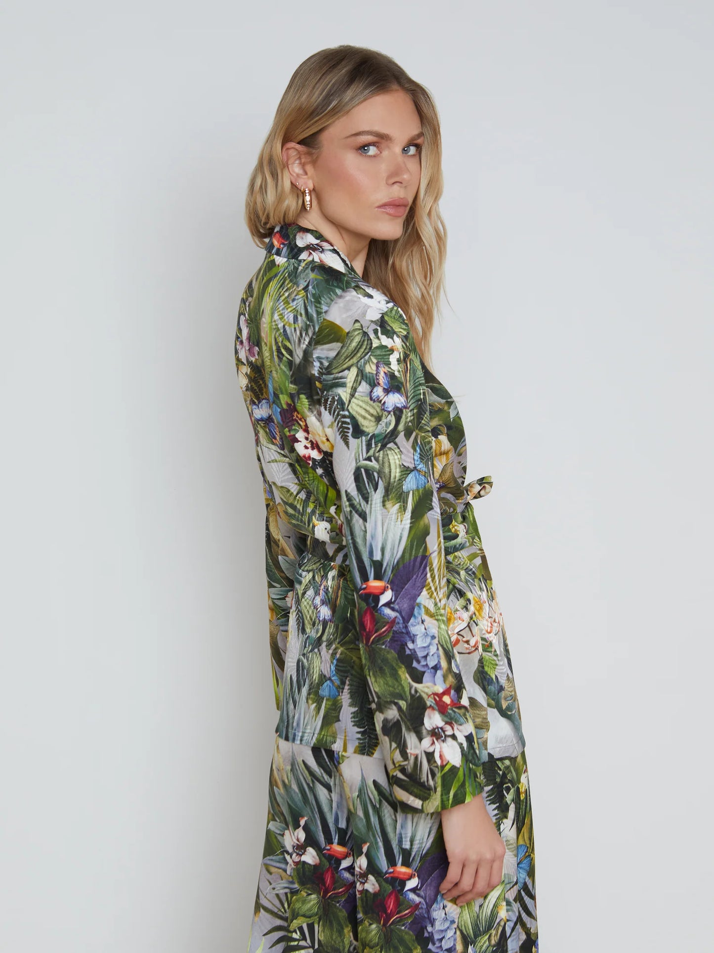 Ciara Robe Top Multo Lush Jungle - L'AGENCE