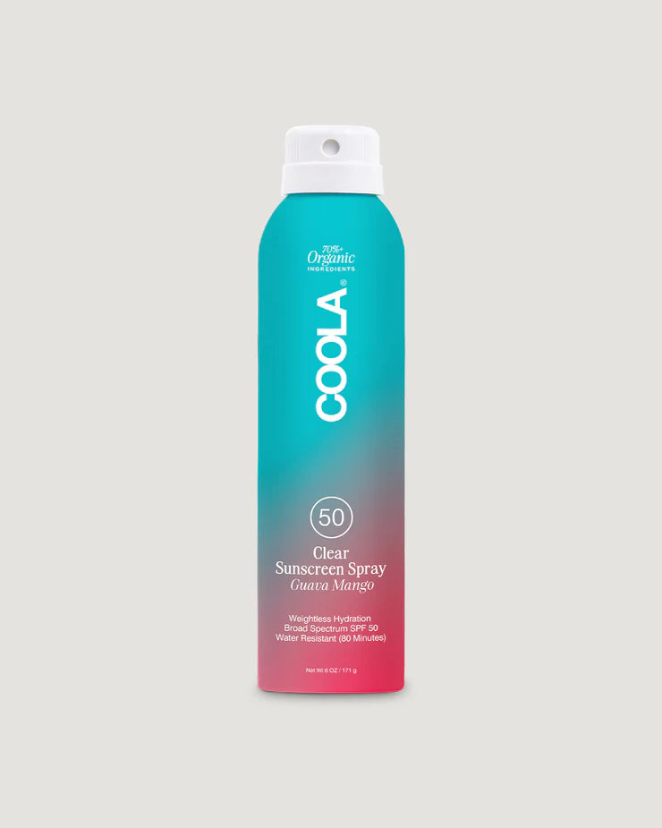 Clear Sunscreen Spray Guava Mango - COOLA